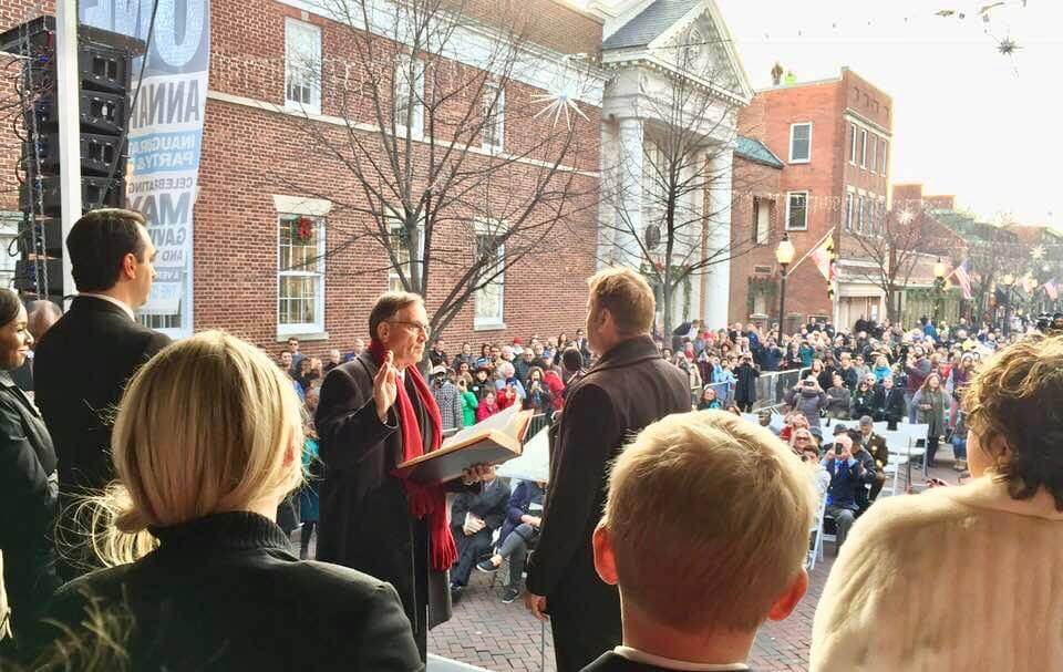 Annapolis mayor swearing in