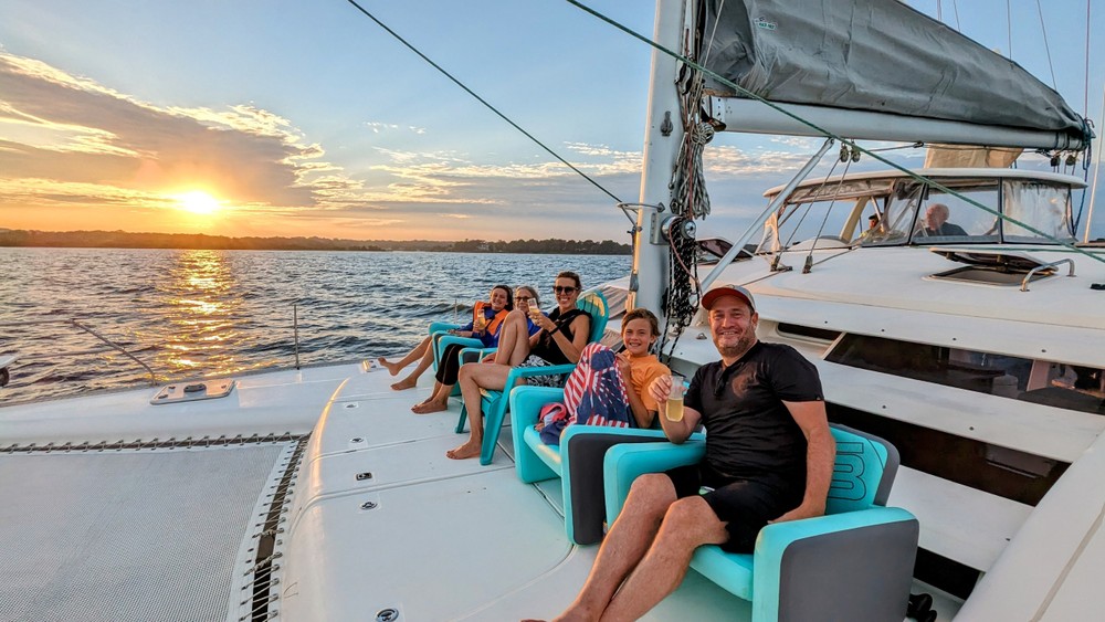 Windsong catamaran charter annapolis